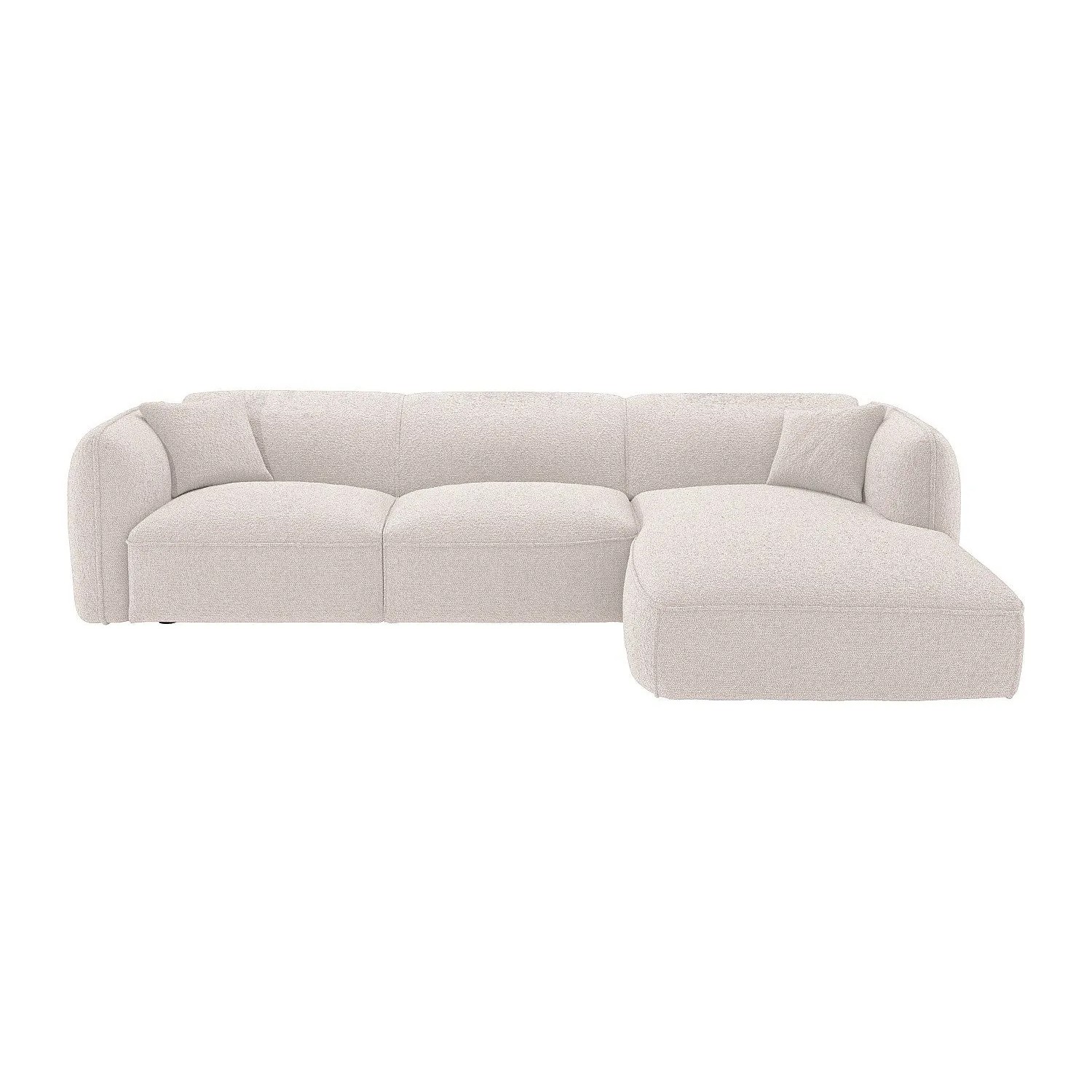 Vente-unique Sofa Ohne Schlafmöglichkeit Camilio Beige 272 cm