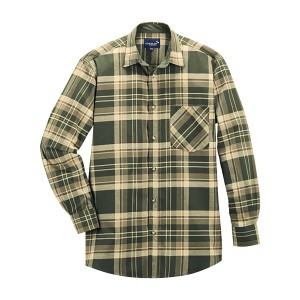 Kariertes Scheibler Jagdhemd in Olivgrün, Teil der Workwear Kollektion.