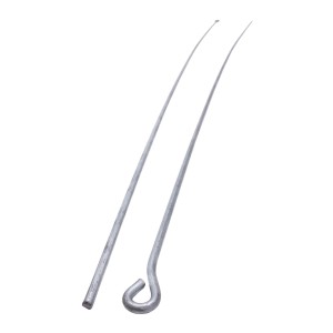 Protektor Abhängedraht, 1000mm, Stahl verzinkt mit Öse für Deckenabhängung.