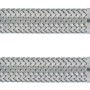 Flexibler Armaturen-Schlauchverbinder, 500 mm, Edelstahl, mit G 3/8 und 8 mm Anschluss.
