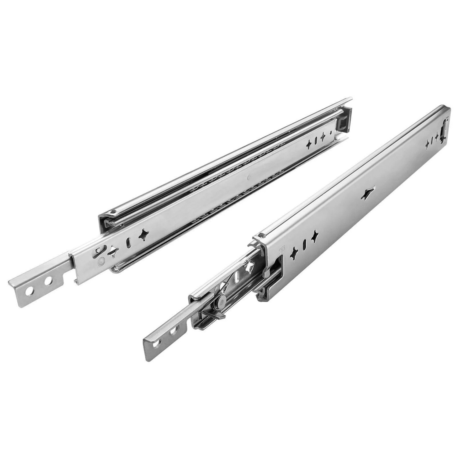SOTECH Schwerlastauszug 120 kg VarioSlide KV1-120-H58-1200 EH 1200 mm Nicht Trennbar mit Lock In Out Einrastfunktion Für Heckauszugsrahmen