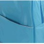 Blaue Connabride Kühltasche (17 l) mit Außentasche. Ideal für den Transport von Lebensmitteln.