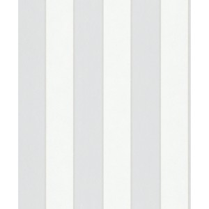 Marburg Vliestapete Ivy Nov mit Streifen in Weiß und Grau.