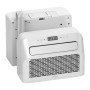 BE COOL 3in1 Caravan Split-Klimagerät BC5CSKL, 5.000 BTU/h, WiFi, weiße Innen- und Außeneinheit.