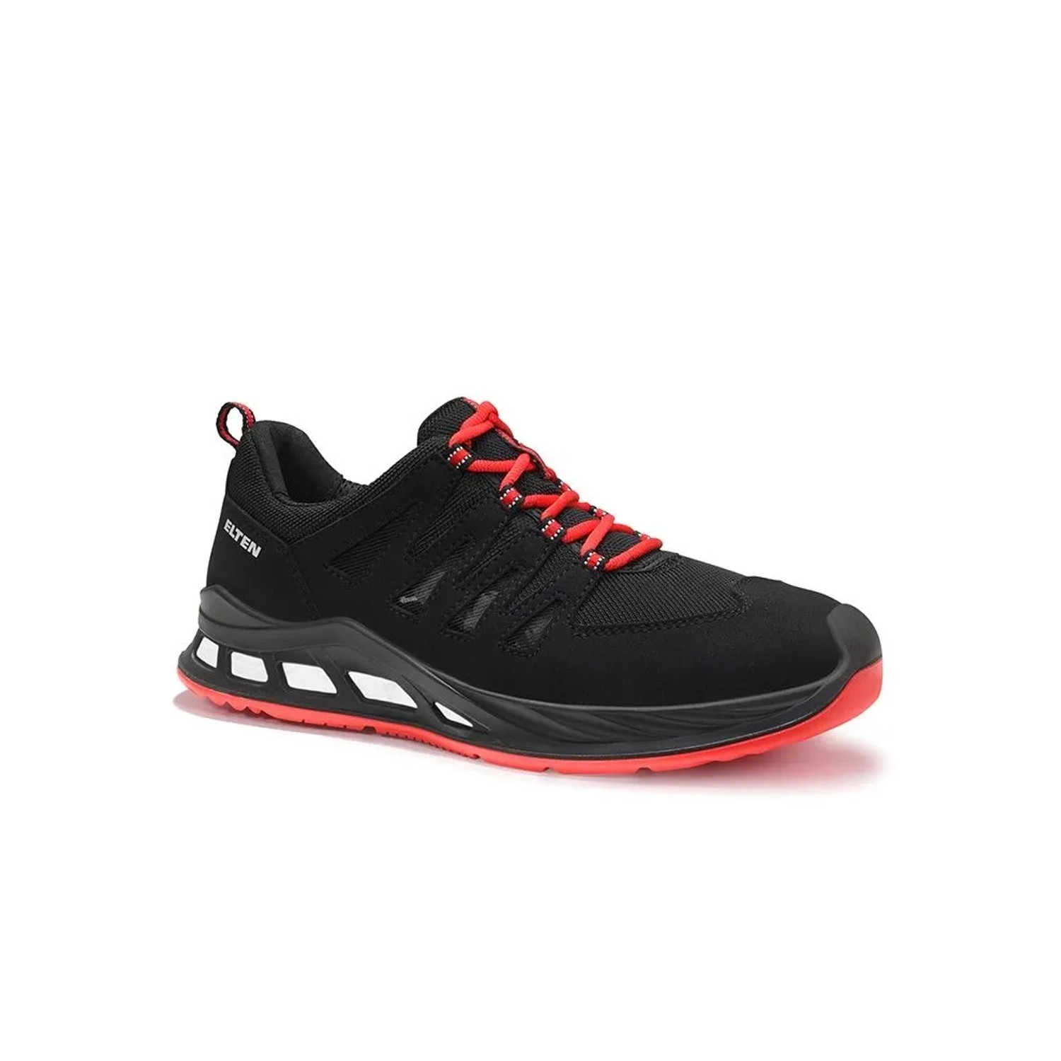 ELTEN Sicherheitshalbschuh MADDOX XXR Air BLACK RED Low ESD S1PS Größe 48