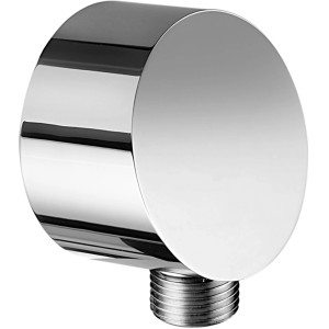Schell Wandanschlussbogen Puris Chrom für Brauseschläuche.