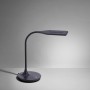 Schwarze LED-Tischleuchte Rafael mit Touchdimmer und verstellbarer Lichtfarbe.