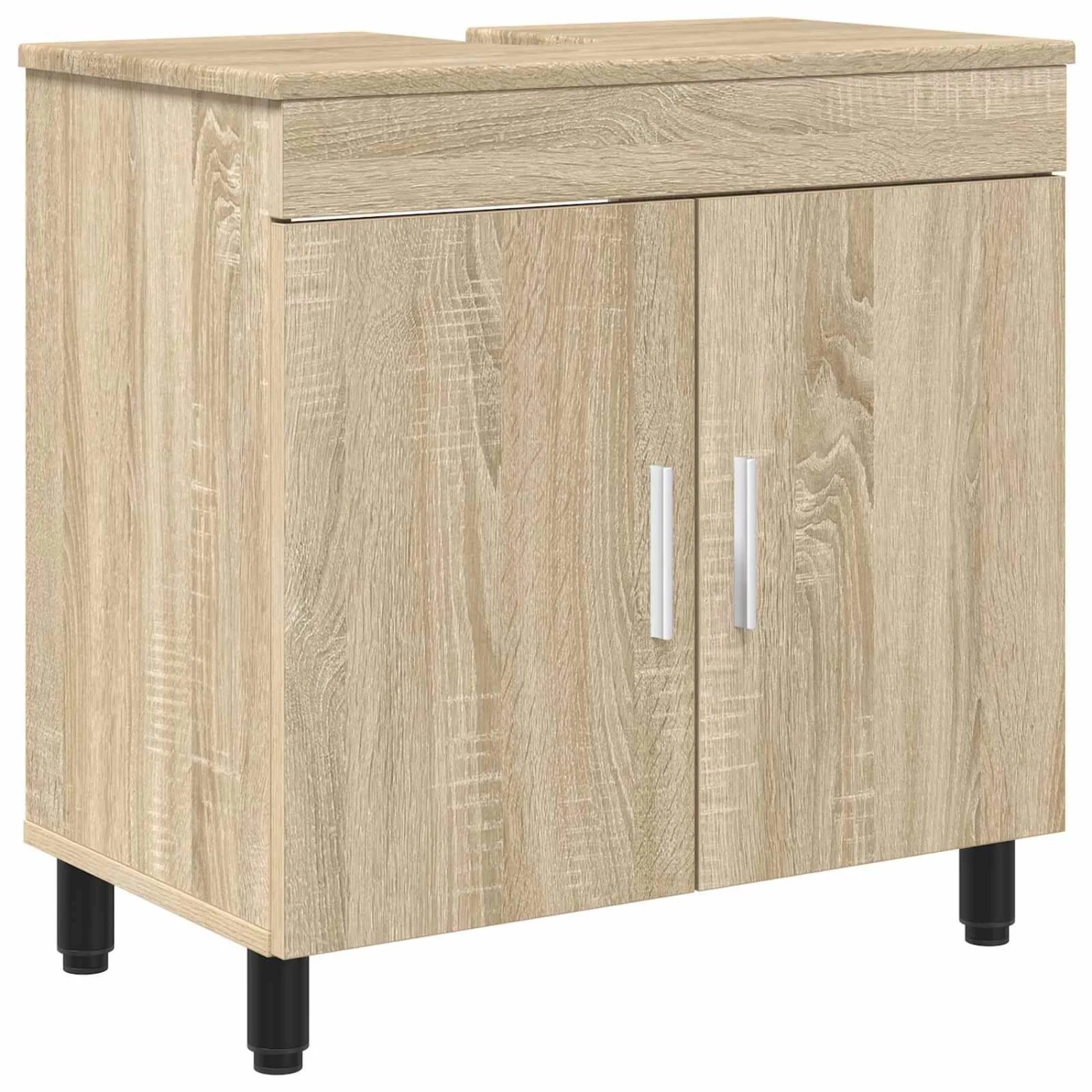vidaXL Waschtisch Sonoma-Eiche 60 x 35 x 60 cm Holzwerkstoff 889397