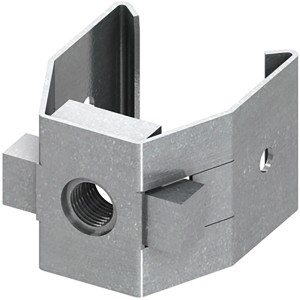 Teceprofil Befestigungsklammer M10 aus verzinktem Stahl, Zubehör für Sanitärinstallation.