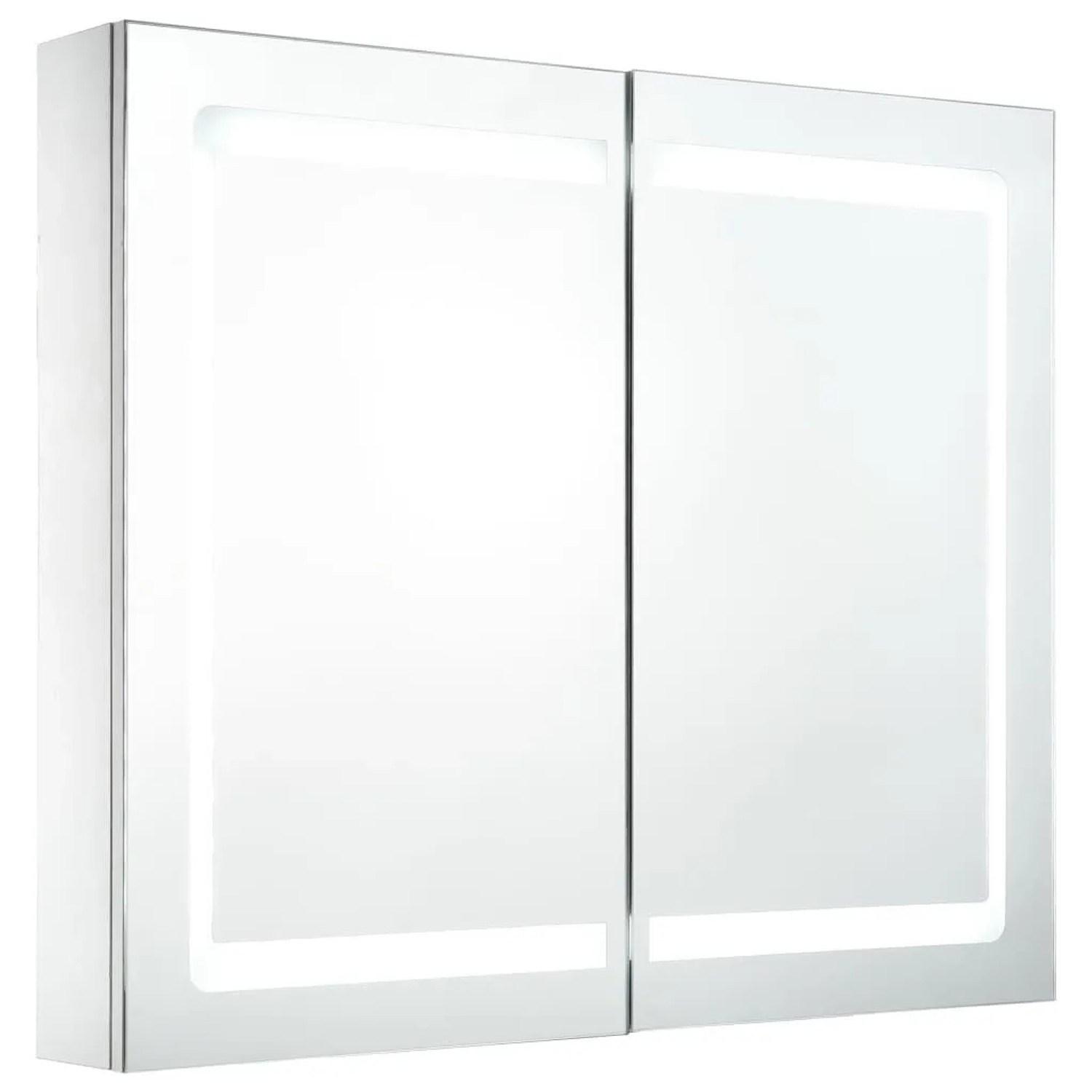 vidaXL LED-Spiegelschrank 80x12,2x68 cm 285123