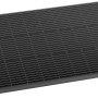 Schwarzes EcoFlow Solarpanel Starr, 2x100W, für Solaranlagen.