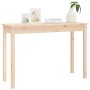 vidaXL Konsolentisch aus Kiefernholz, 110x40x75 cm. Schmaler Tisch für Flur oder Wohnzimmer.