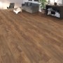 Living by Haro Laminat XL Nussbaum Vario, 8mm stark, im Wohnraum verlegt.