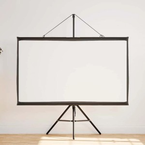 vidaXL Projektionsleinwand mit Stativ 72 Zoll 16:9 4101047