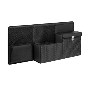 STAHLWERK Kofferraum-Organizer TO-995 ST mit Fächern für Autozubehör.