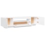 vidaXL TV-Schrank mit LED-Leuchten Weiß 160x35x40 cm 804427_9