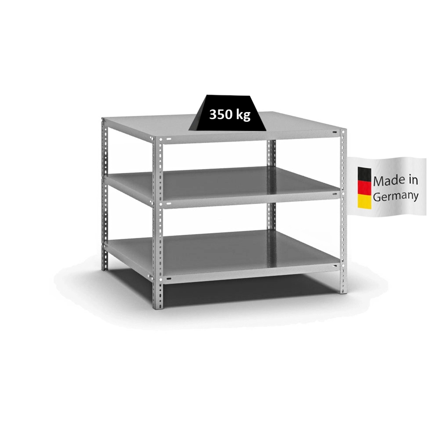 PROREGAL Fachbodenregal Schraubsystem Heavy-Duty Grundregal HxBxT 80 x 100 günstig online kaufen