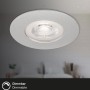 Dimmbarer Brilo LED Einbaustrahler Kulana, 3er Set, Chrom-Matt