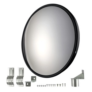 Wiltec Sicherheitsspiegel 80Cm Konvexspiegel Überwachungsspiegel Ladenspiegel