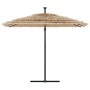 vidaXL Sonnenschirm mit Stahlmast Braun 269x269x235 cm 4005078_3