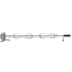 vidaXL Grillspieß mit Motor Stahl 1000 mm 42247