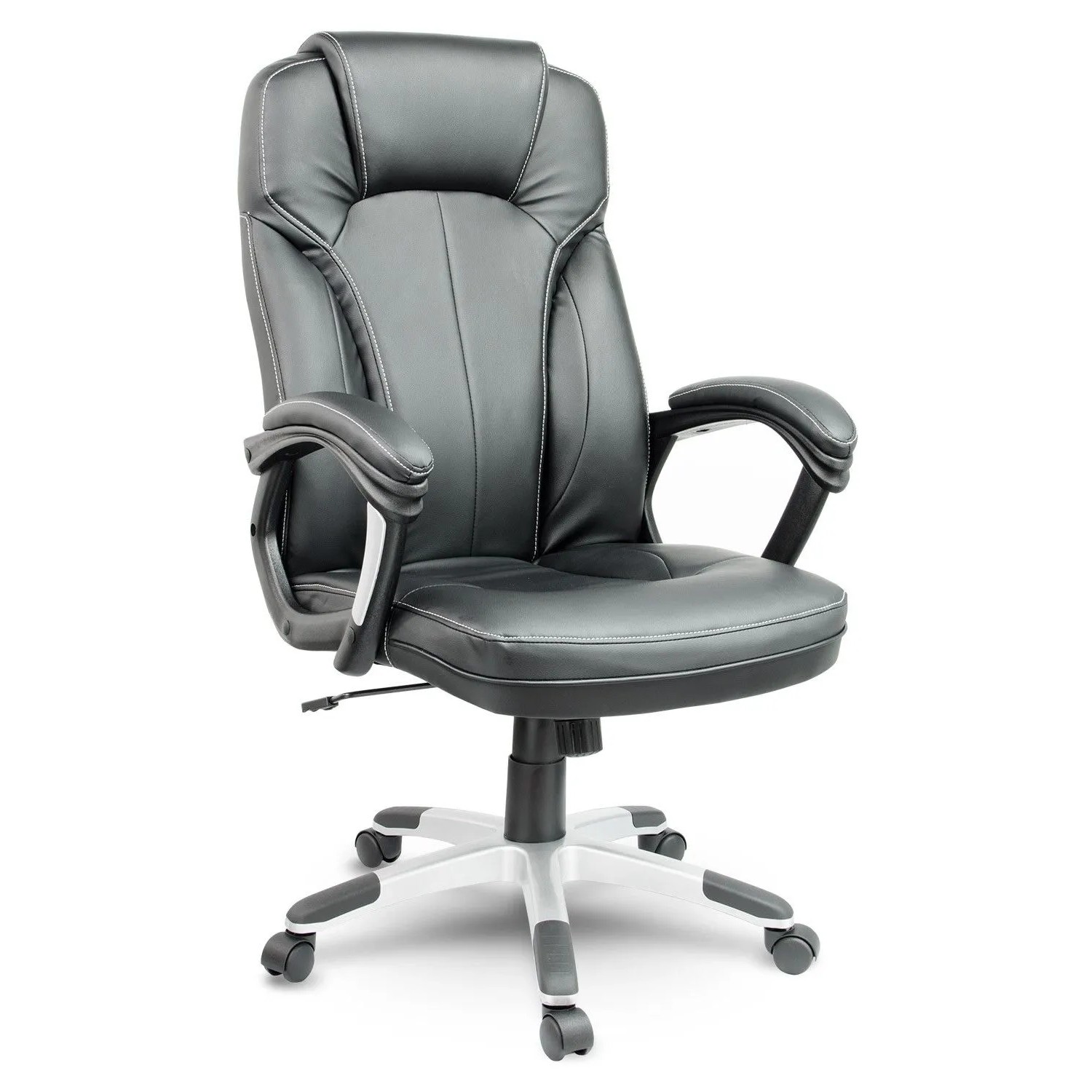 Sofotel Eg 222 Bürostuhl Aus Schwarzem Leder