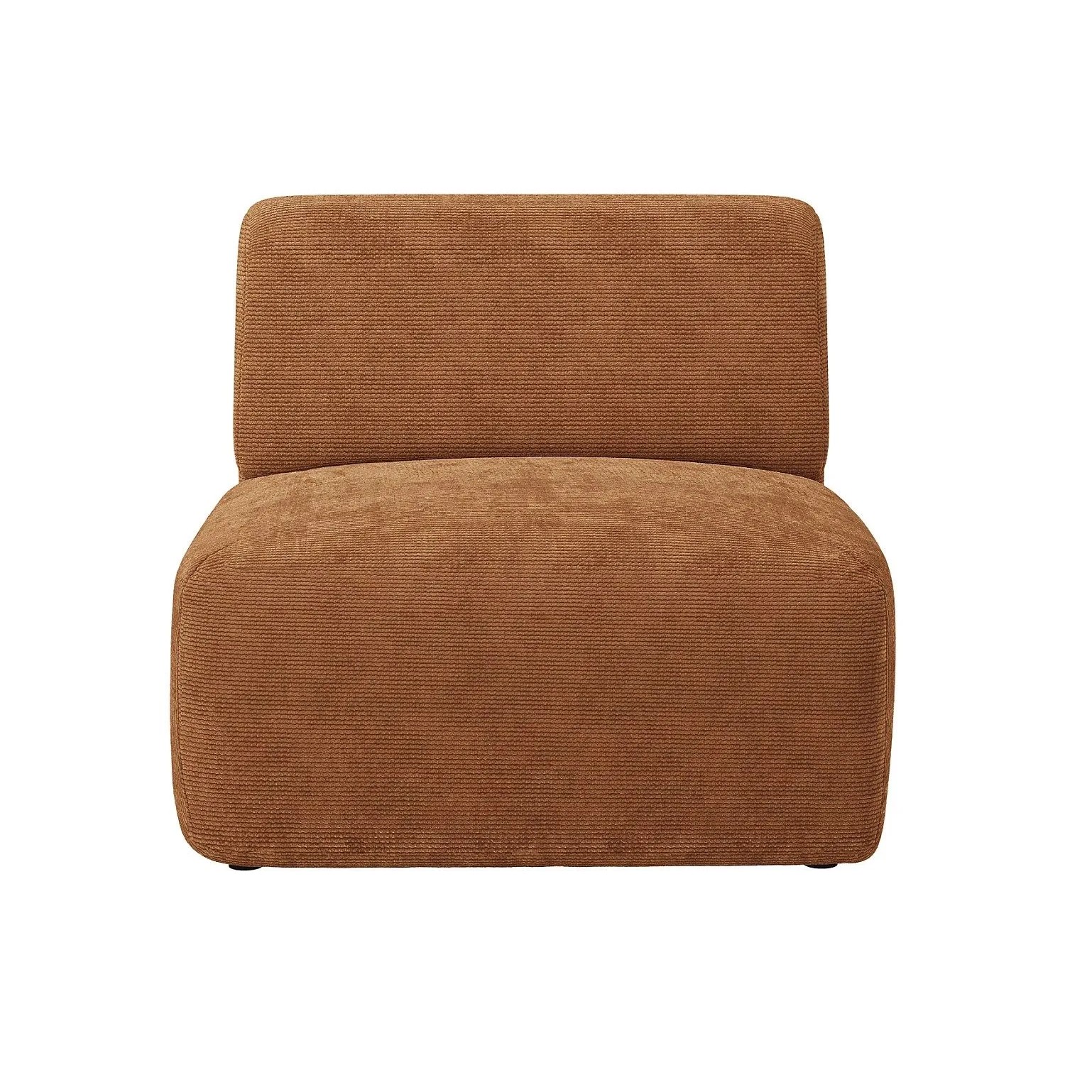 Vente-unique Sessel Mit Gerader Rückenlehne Pogni Terracotta 75 cm