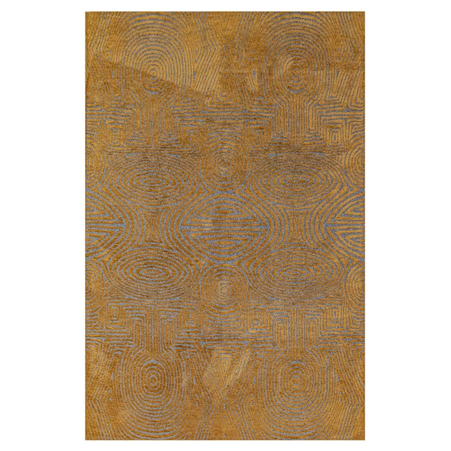 Lola&Moi Teppich Gold Stone Gold 240x340cm