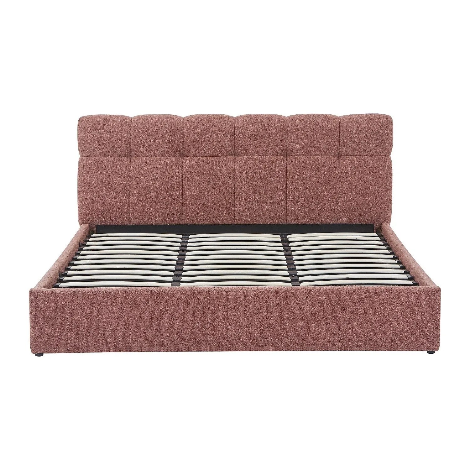 Vente-unique Bett Mit Bettkasten Maziri Terracotta 196 cm