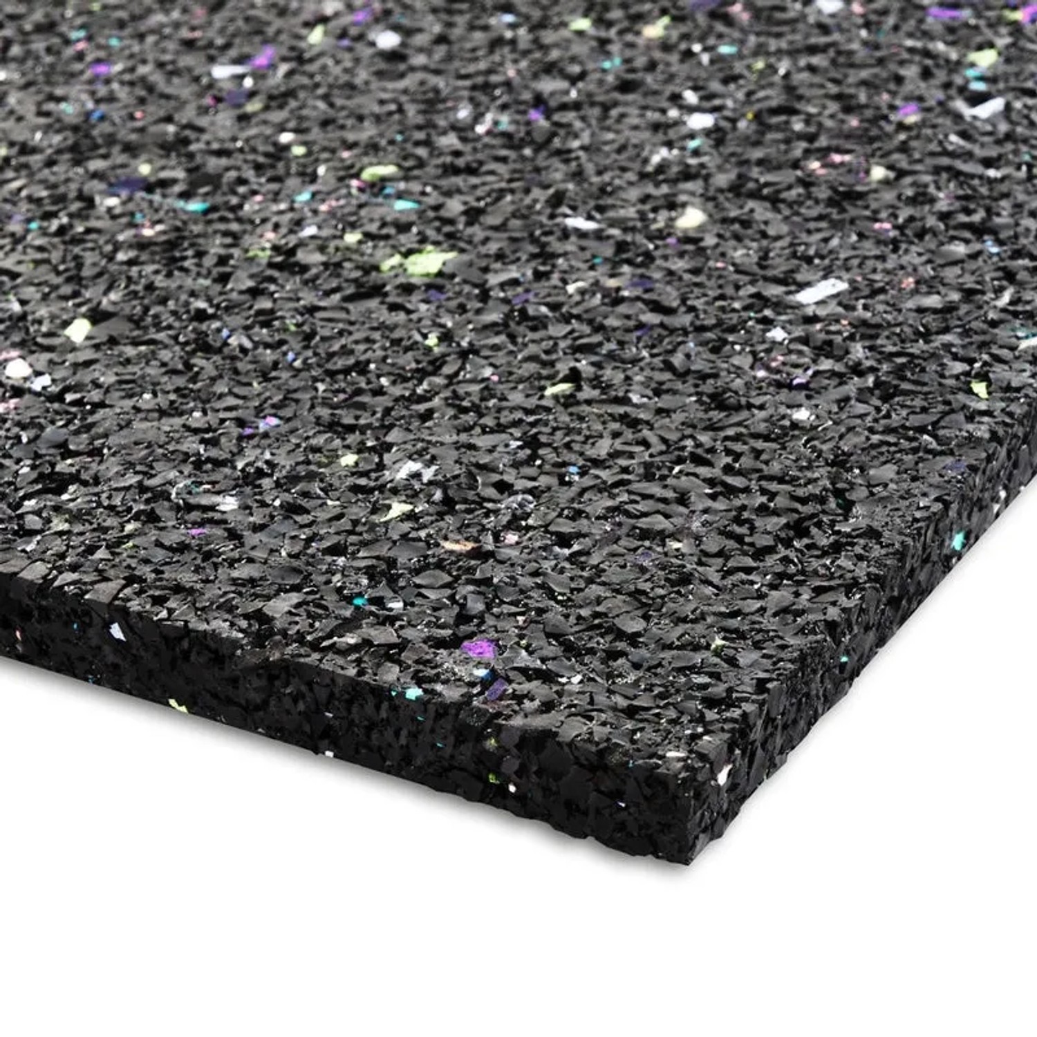 KARAT Antivibrationsmatte, Schallschutzmatte aus Gummigranulat, 125x100cm, Stärke 0,5cm.