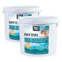 Bayzid 6in1 Multitabs, 2 Eimer Poolreinigungstabletten, 200g und 5kg Gebinde.