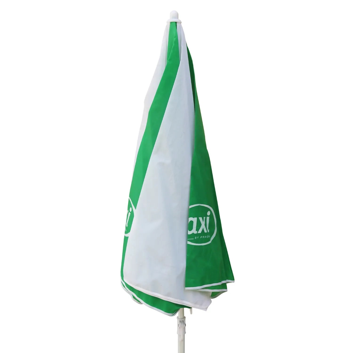 Axi Sonnenschirm Ø 125 cm, grün-weiß, für Gartenspielgeräte.