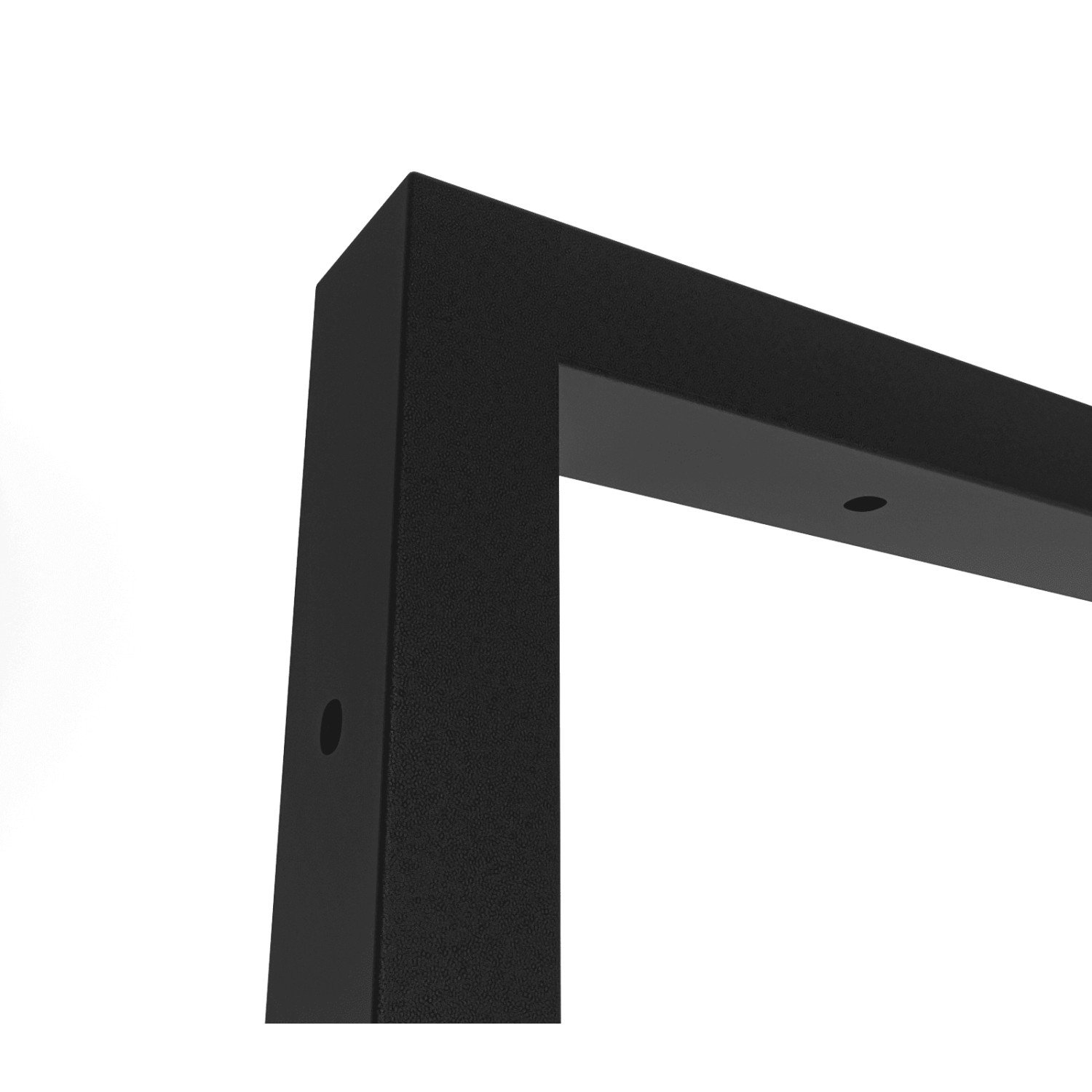 HEVVA Waschtischhalterung REUSS 45 cm Tief 2er Set Schwarz_9