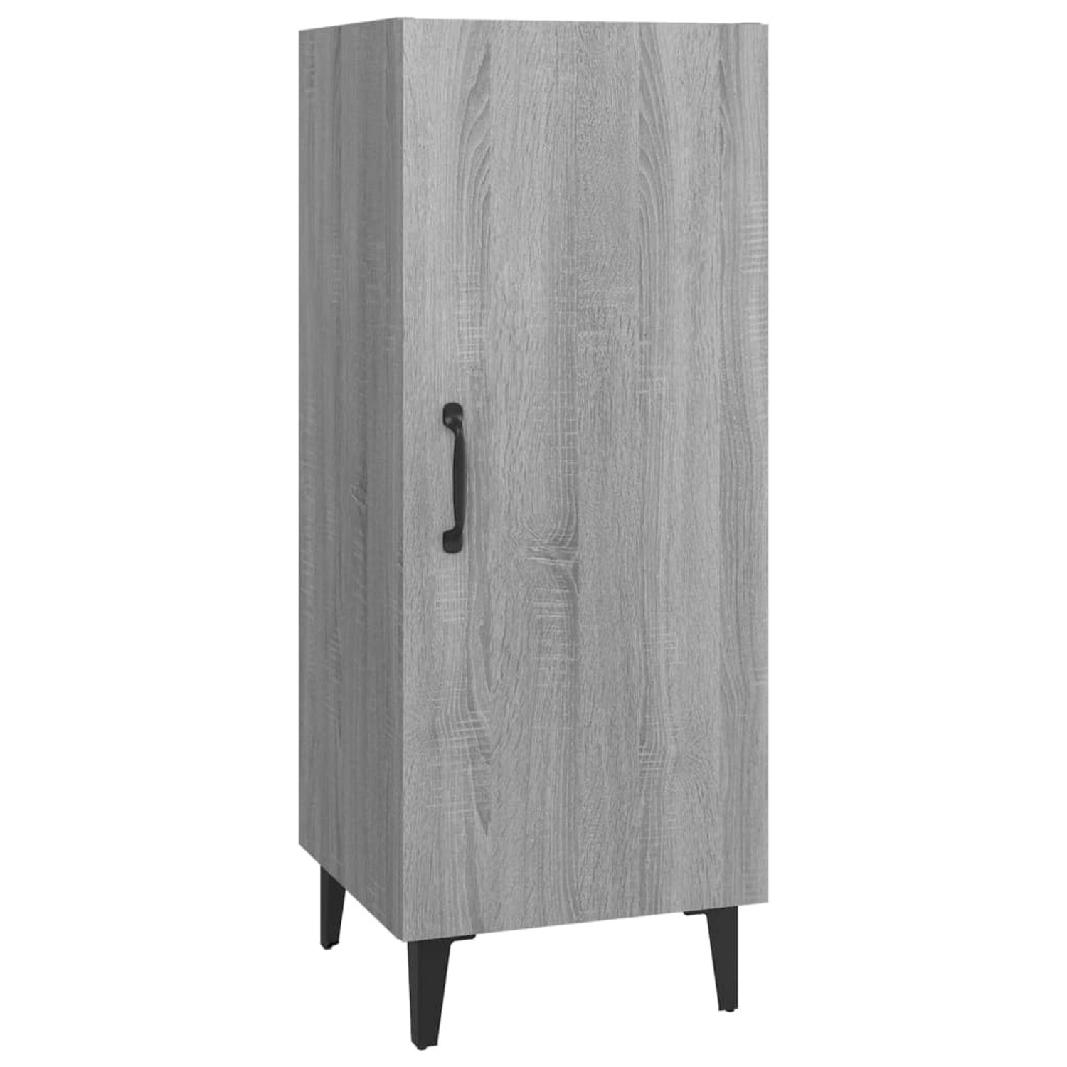 vidaXL Sideboard Grau Sonoma 34,5x34x90 cm Holzwerkstoff 817406 günstig online kaufen