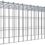 Gabiona Anbaukorb Typ 4, 30x100x30cm, Maschenweite 5x10cm, aus galvanisiertem Drahtgitter.