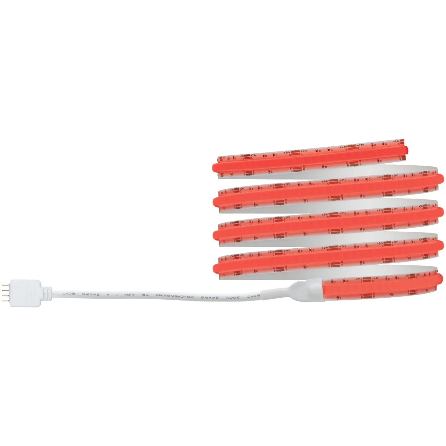 Paulmann SimpLED LED Strip COB 1,5m, mehrfarbig, aufgerollt. LED-Streifen Komplettset für stimmungsvolle Beleuchtung.