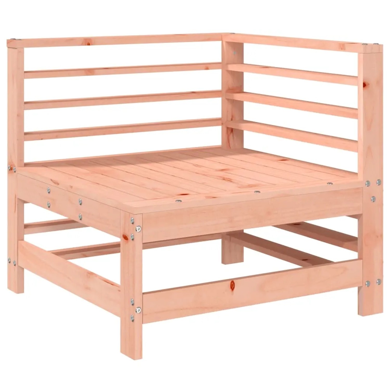 vidaXL Gartenmöbel: Eckteil des 7-tlg. Lounge-Sets aus Douglasienholz, Modell 15.