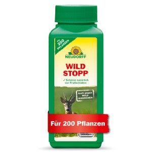Neudorff Wildstopp 100g zum Schutz vor Wildverbiss und Fraßschäden an Pflanzen.