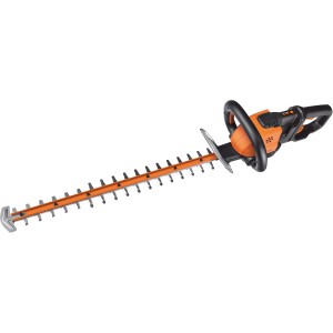 Worx Akku-Heckenschere 40V WG284E.9 Solo, orange-schwarz, mit 60cm Schwert.