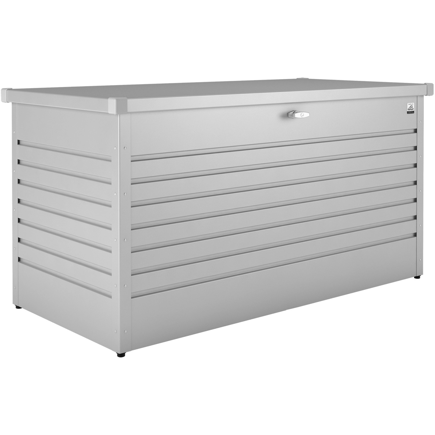 Biohort Freizeitbox 160 High 83 cm x 159 cm x 79 cm Silber-Metallic