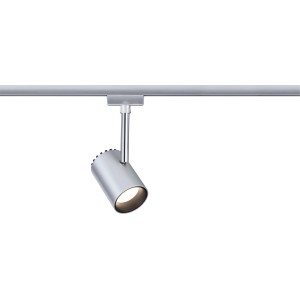 Paulmann URail LED-Spot Shine, 5W, Chrom matt, für Schienensysteme.