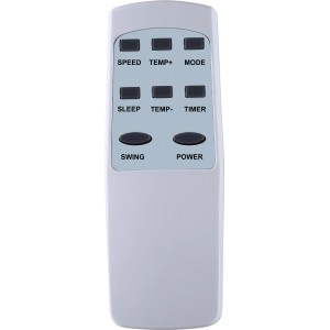 Fernbedienung für mobiles Klimagerät KGM 12000 BTU, weiß.