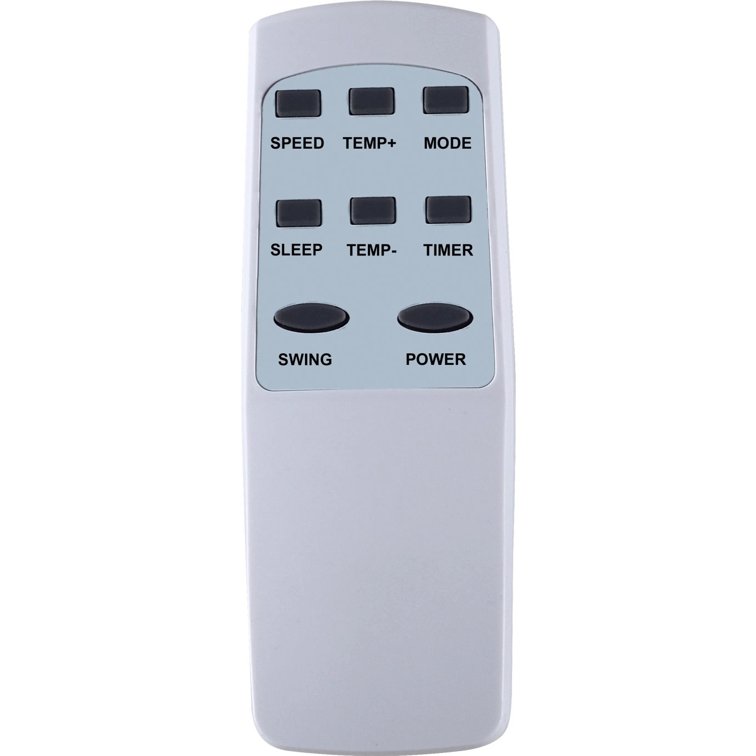 Fernbedienung für mobiles Klimagerät KGM 12000 BTU, weiß.