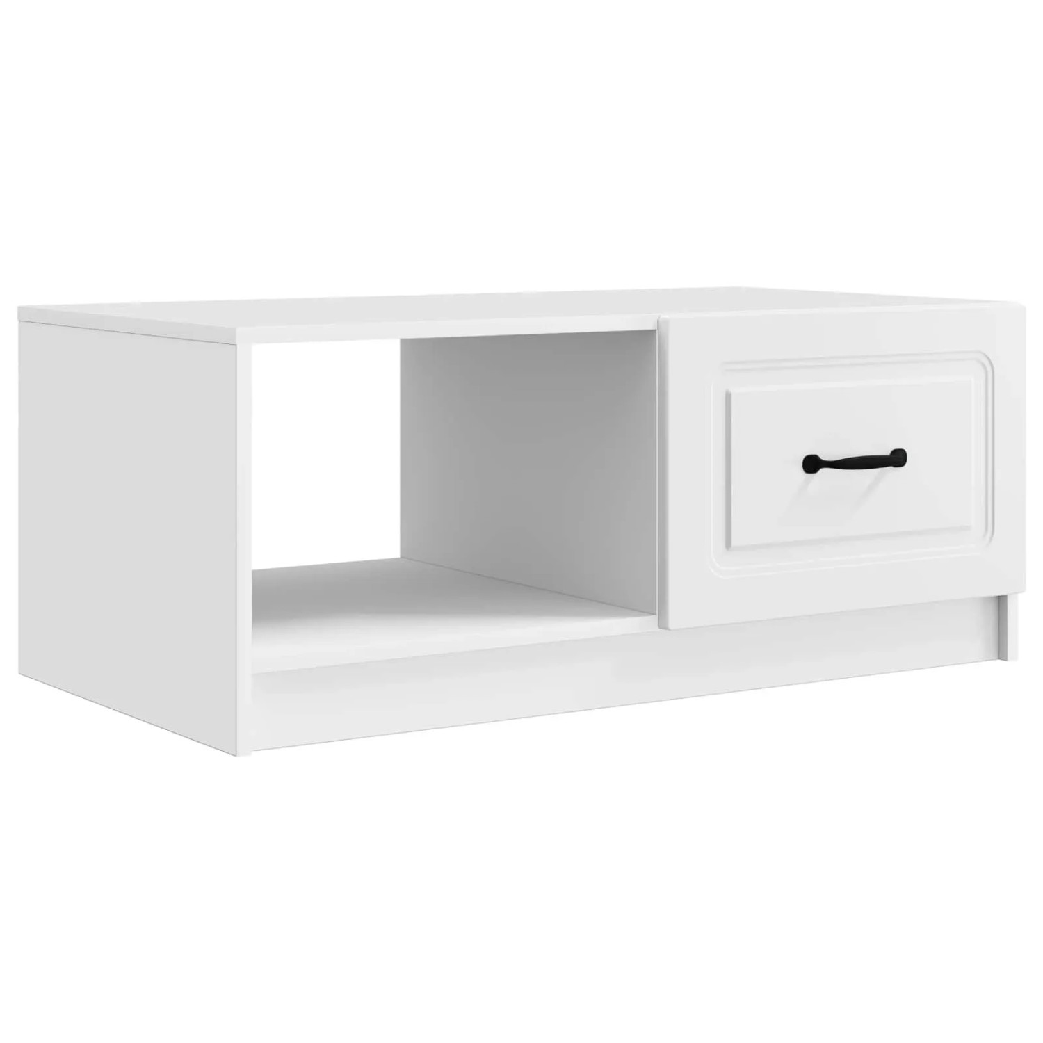 vidaXL Couchtisch Weiß 90 x 50 x 37 cm Holzwerkstoff 895875
