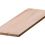 Unbehandelte Leimholzplatte Buche, 80x40x1,8 cm, für Regalböden und Möbelbau.