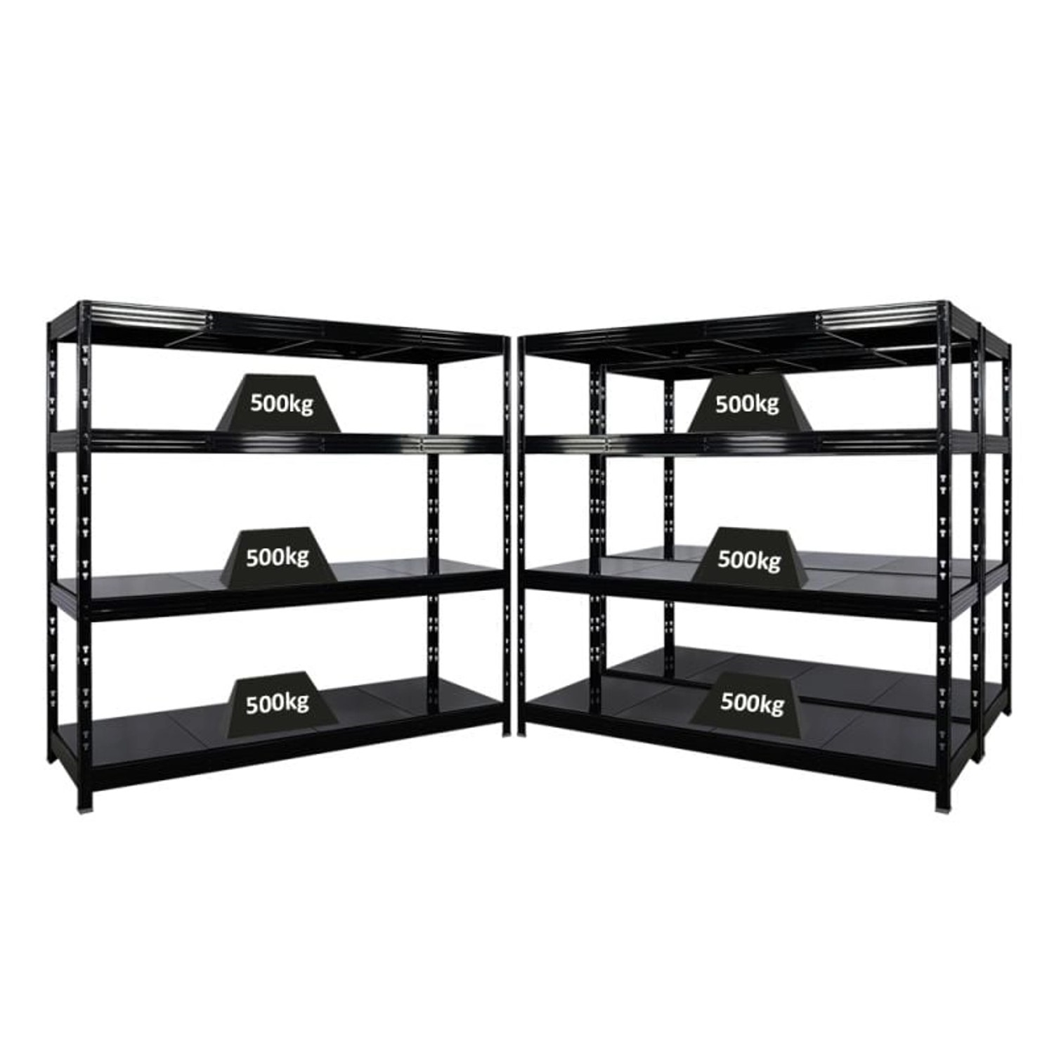 PROREGAL Mega Deal 3x Profi Schwerlastregal Rhino HxBxT 180x200x60cm 4 Stah günstig online kaufen