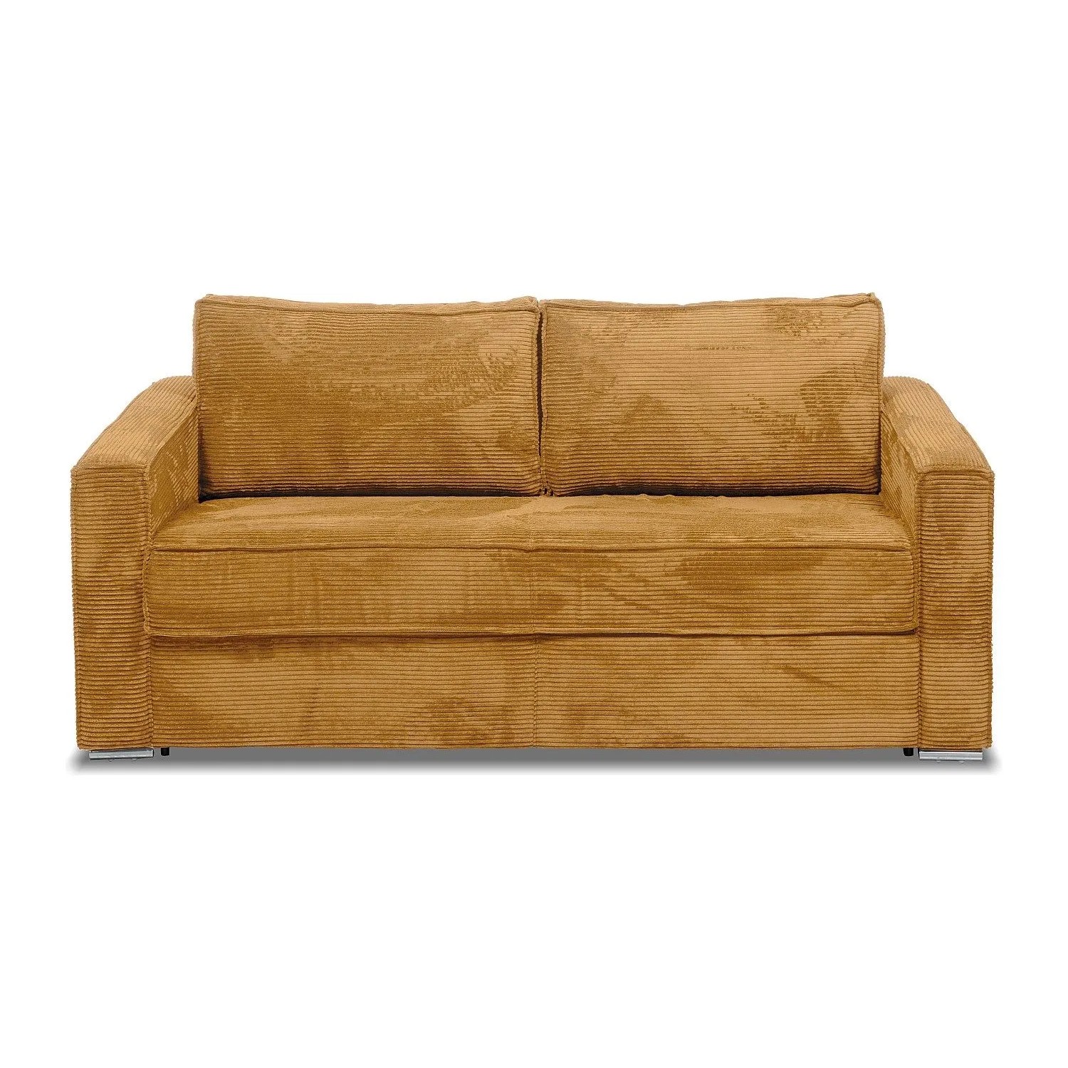Vente-unique Schlafsofa Loreto Senffarben 215 cm