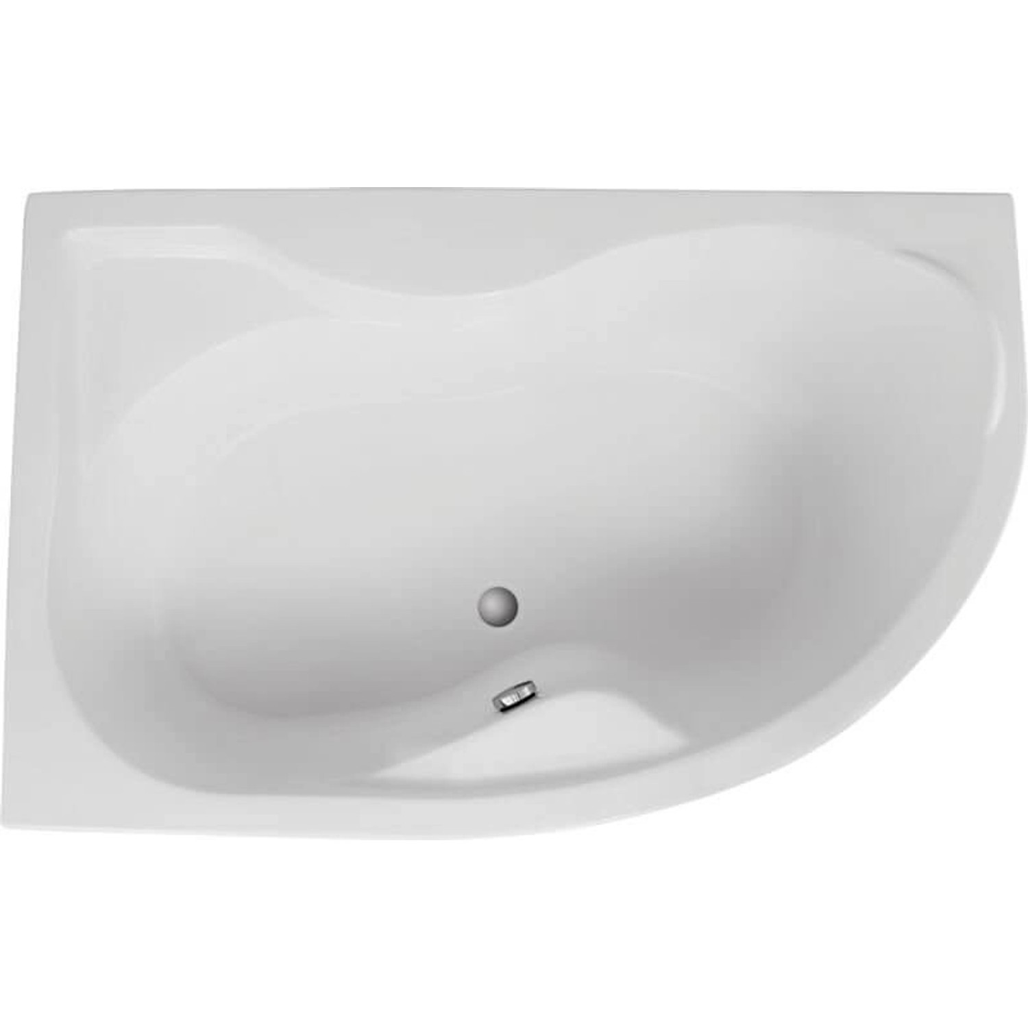 Bad Land Badewanne Eckwanne DORA 170x110 Links Ablauf Füße günstig online kaufen