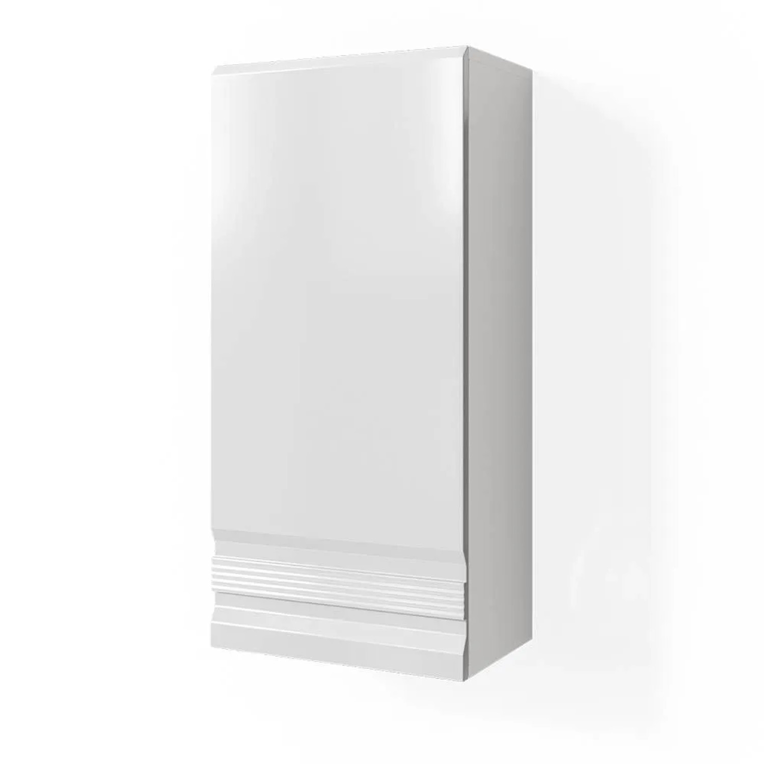 Vicco Badschrank Fredd Weiß Hochglanz 77 x 36