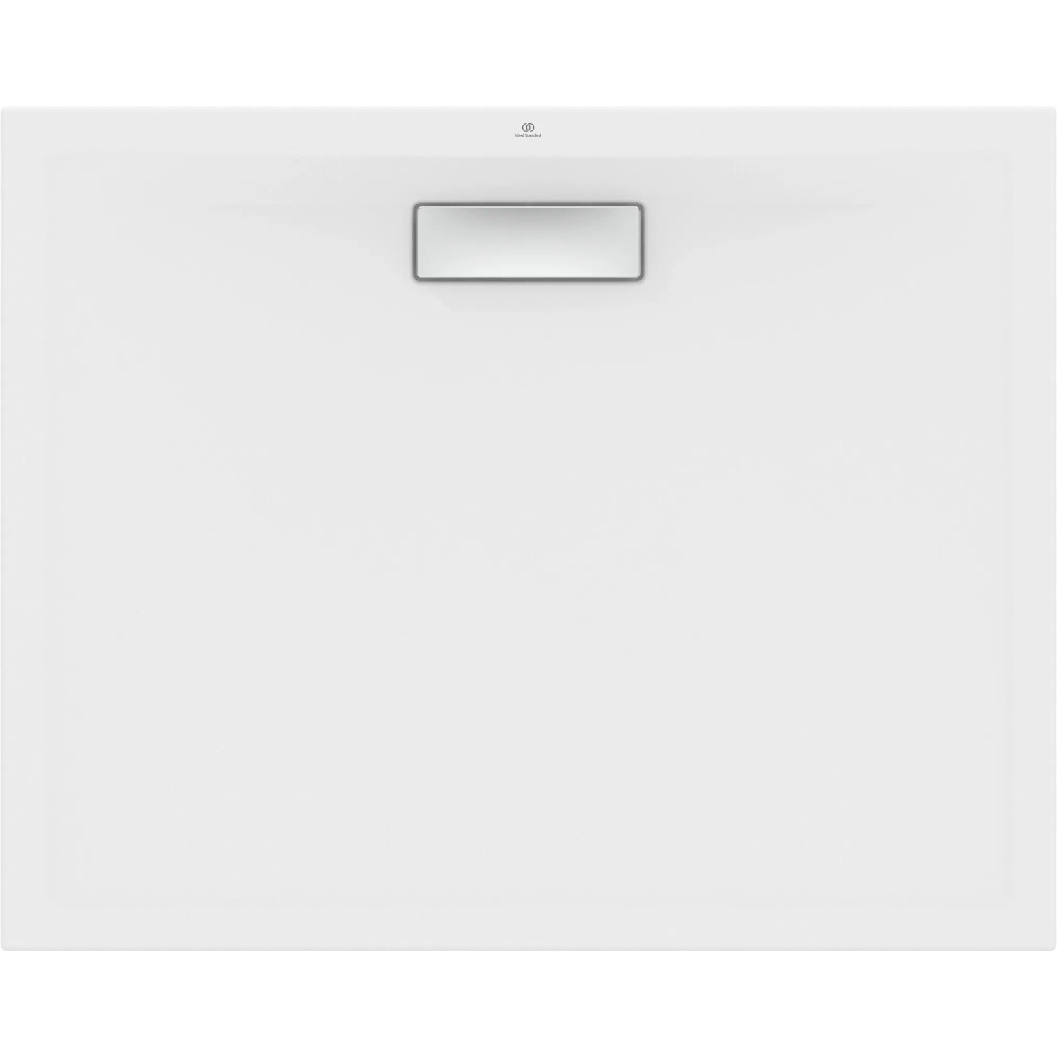 Rechteckige, extraflache Ideal Standard Duschwanne, 100x80 cm, seidenweiß.